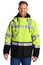 Hi-Vis 3-in-1 Parka, Waterproof Ripstop, ANSI 107 Class 3