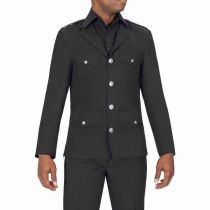 Polyester Single Breasted Police Dress Coat