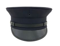 Navy Blue Solid Bell Cap- ADJUSTABLE