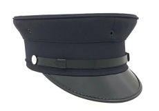Navy Blue Solid Bell Cap- ADJUSTABLE
