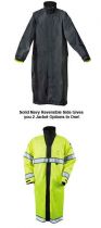 Blauer Reversible Raincoat with B. Dry Fabric