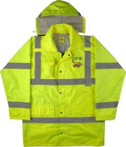 Game The Rain Jacket, Hi-Viz Yellow