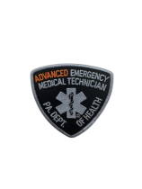 Subdued ADVANCED(Orange) EMT Patch, AEMT Pennsylvania