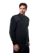 V-Neck Rib Commando Sweater