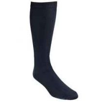 Black Over Calf 100% Nylon Sock