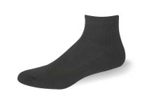 Quarter Socks, Black, Pro Feet #USPS436