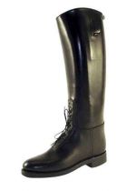 Stock Bal-Laced Patrol Boot, Black, by Dehner Boots
