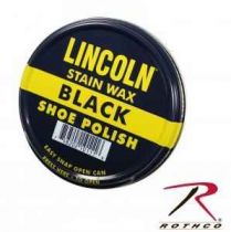 Lincoln USMC Stain Wax Shoe Polish, Shoe Shine