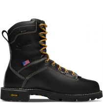 Quarry USA Black Alloy Toe/MET Guard 8" Boot