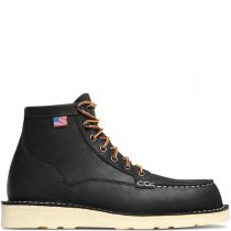 6" Black Bull Run Steel Toe Boot by Danner