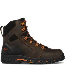 Vicious 6" Brown/Orange Boot w/ Composite Toe