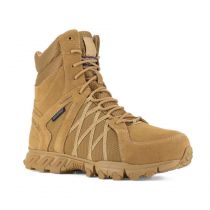 Waterproof 8" Coyote Side-Zip Tactical Trailgrip Boot Reebok