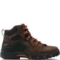 Vicious 4.5" Boot, Brown/Orange