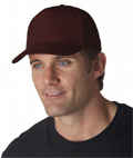 Classic Cut Cotton Twill Cap, Velcro Closure, 5 Panel