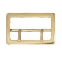 2-1/4" Sam Browne Brass Belt Buckle