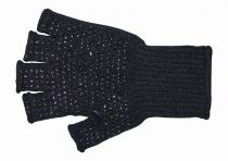 Fingerless Glove with Rubberized Dots