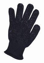 Mail Sorting Glove with Rubberized Dots