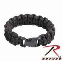 Royal Blue/Black Paracord Bracelet w/ Side Release Buckle