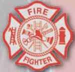 Maltese Cross Firefighter Decal