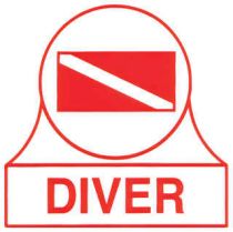 Diver Decal