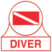 Diver Decal