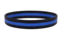 Thin Blue Line Wristband