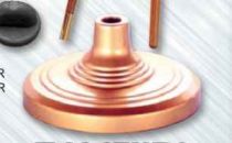 Antique Gold Flag Stand Base