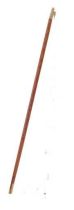 Dark Oak 8FT Flag Pole, Gold