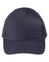 Structured Twill 6-Panel Snapback Hat, Adult Cap