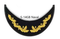 Naval GOLD BULLION Visor, Embroidered Visor