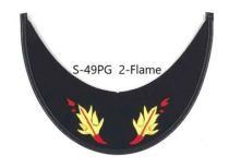 2 Flame PERMAGOLD Visor