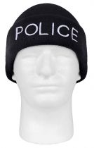 Police Embroidered Watch Cap