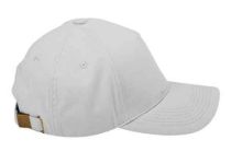 5-Panel Cap with Buckle Closure, Brushed Twill Hat