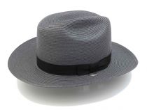 Trooper Style Straw Hat, Double Brim