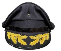 Highway Solid Navy w/ "Scrambled Eggs" Cap (S-16GB Visor)