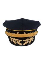 PFD Commissioner Cap, Complete w/ Embroidered Frame/Visor
