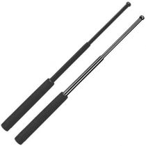 ASP Friction Lock 21" Baton w/ Foam Grip, Black-Chrome