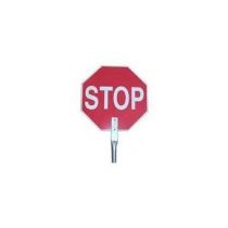 18" Stop/Stop Plastic Paddle Sign
