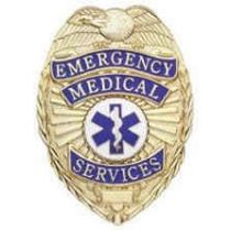 Emergency Medical Services Stocked Badge