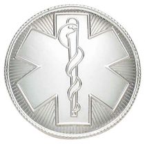 Gold Star of Life Frontice Piece, C138PL- 1.62 X 1.62"