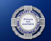 PFD Chest Badge (Specify Rank), Hard Enamel, Rhodium
