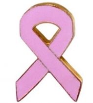 Pink Ribbon Pin Clutch