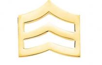 Sergeant Chevrons, 1" Wide x 15/16" High, PAIR