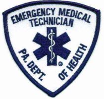 EMT PA Dept of Health Patch