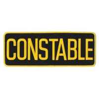 Constable Chest Patch, 4" X 2"