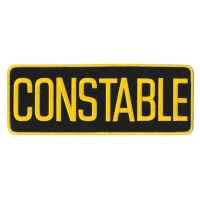 Constable Chest Patch, 4" X 2"