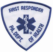 First Responder PA Patch
