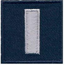 Lt. Silver/Midnight Rank Insignia Emblem