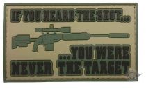 Heard the Shot PVC Morale Patch