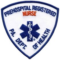 PHRN Prehospital Registered Nurse Patch PA Dept Health Nurse